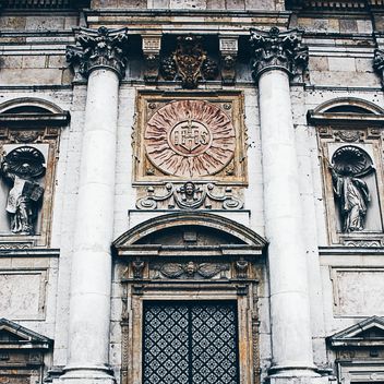 Old cathedral facade - Free image #183295